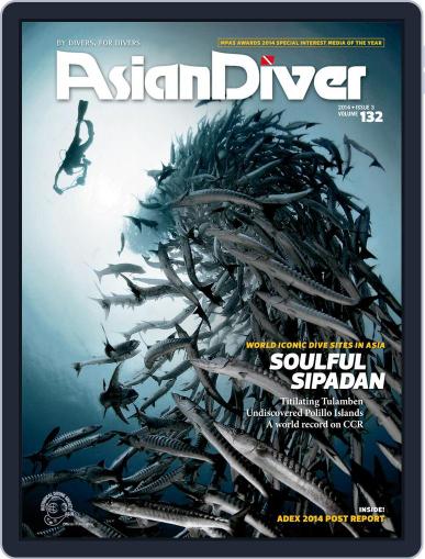 Asian Diver June 19th, 2014 Digital Back Issue Cover