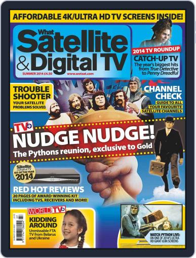 What Satellite & Digital Tv July 1st, 2014 Digital Back Issue Cover