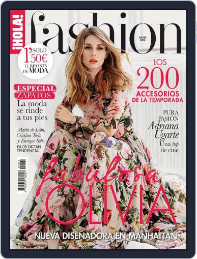 ¡HOLA! FASHION March 23rd, 2016 Digital Back Issue Cover