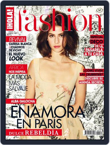 ¡HOLA! FASHION April 1st, 2015 Digital Back Issue Cover
