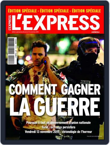 L'Express Grand Format October 31st, 2015 Digital Back Issue Cover
