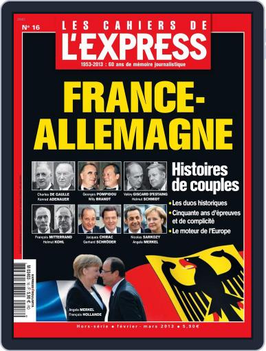 L'Express Grand Format January 24th, 2013 Digital Back Issue Cover