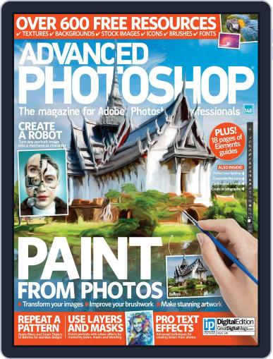 Advanced Photoshop May 26th, 2016 Digital Back Issue Cover