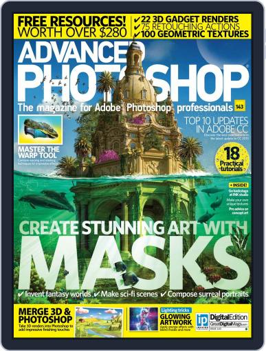 Advanced Photoshop January 1st, 2016 Digital Back Issue Cover