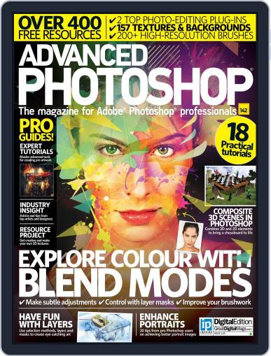 Advanced Photoshop December 1st, 2015 Digital Back Issue Cover