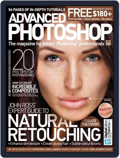 Advanced Photoshop August 1st, 2015 Digital Back Issue Cover