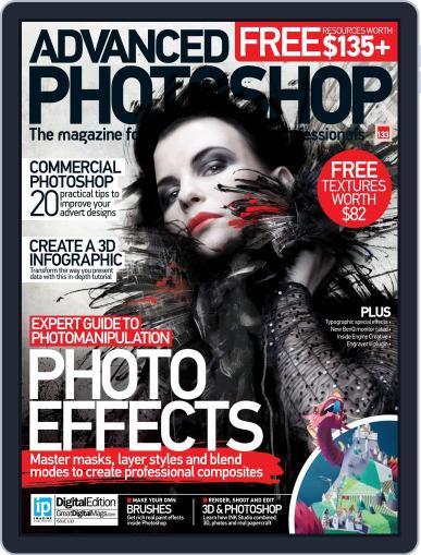 Advanced Photoshop March 18th, 2015 Digital Back Issue Cover