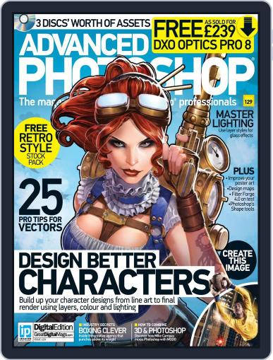 Advanced Photoshop November 26th, 2014 Digital Back Issue Cover