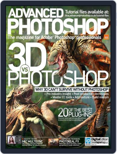Advanced Photoshop May 14th, 2014 Digital Back Issue Cover