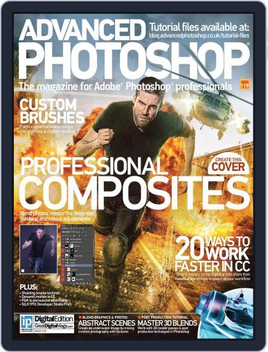 Advanced Photoshop February 19th, 2014 Digital Back Issue Cover
