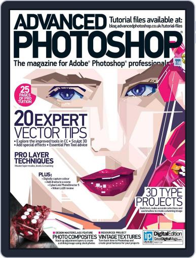 Advanced Photoshop January 22nd, 2014 Digital Back Issue Cover
