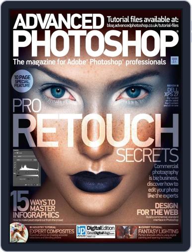 Advanced Photoshop September 4th, 2013 Digital Back Issue Cover
