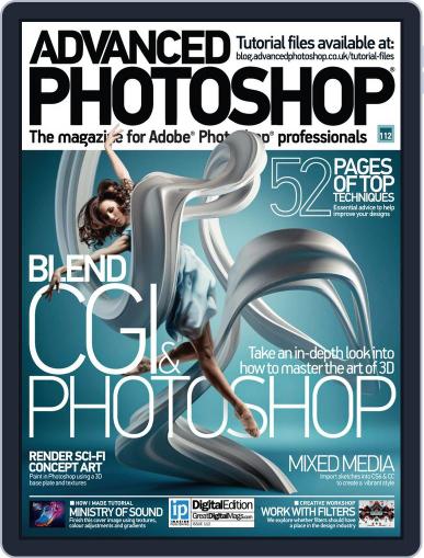 Advanced Photoshop August 7th, 2013 Digital Back Issue Cover