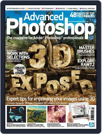 Advanced Photoshop October 31st, 2012 Digital Back Issue Cover