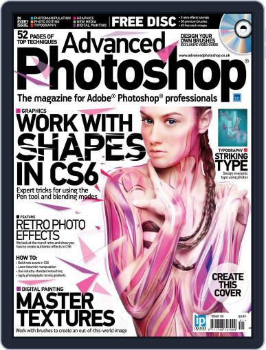Advanced Photoshop October 3rd, 2012 Digital Back Issue Cover