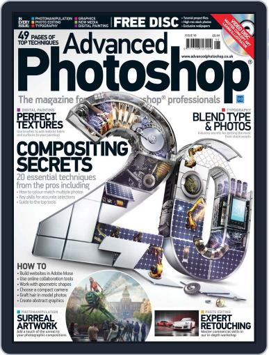 Advanced Photoshop July 11th, 2012 Digital Back Issue Cover
