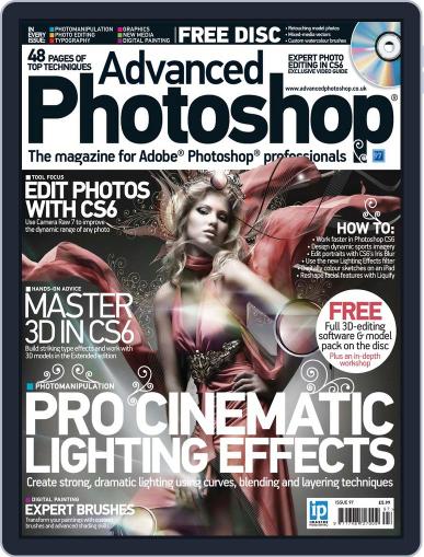 Advanced Photoshop June 13th, 2012 Digital Back Issue Cover
