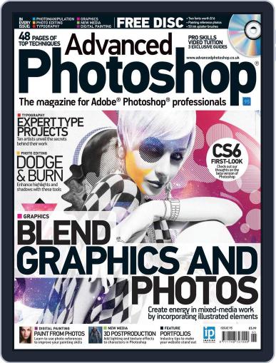 Advanced Photoshop April 18th, 2012 Digital Back Issue Cover