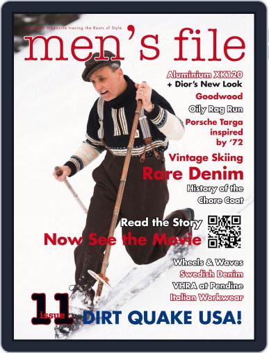 men's file メンズファイル June 30th, 2015 Digital Back Issue Cover