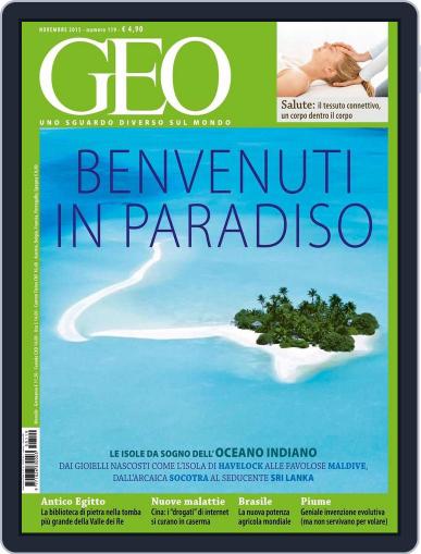 Geo Italia (Digital) October 19th, 2015 Issue Cover
