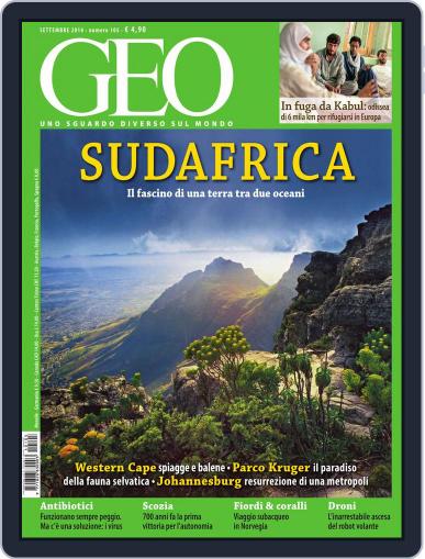 Geo Italia August 21st, 2014 Digital Back Issue Cover