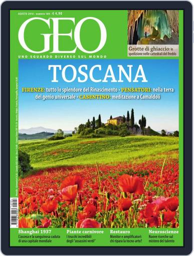 Geo Italia July 18th, 2014 Digital Back Issue Cover