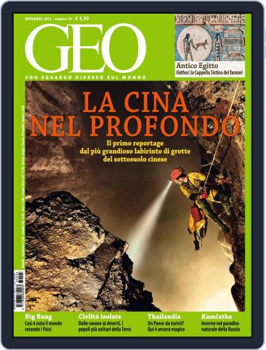Geo Italia October 23rd, 2013 Digital Back Issue Cover