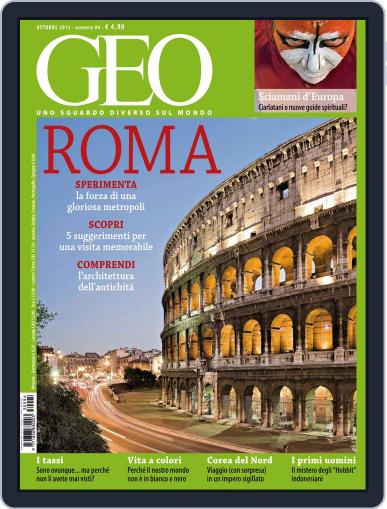 Geo Italia September 18th, 2013 Digital Back Issue Cover