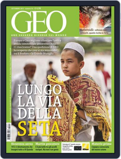 Geo Italia August 22nd, 2013 Digital Back Issue Cover