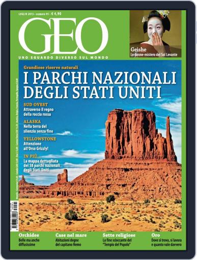 Geo Italia June 24th, 2013 Digital Back Issue Cover