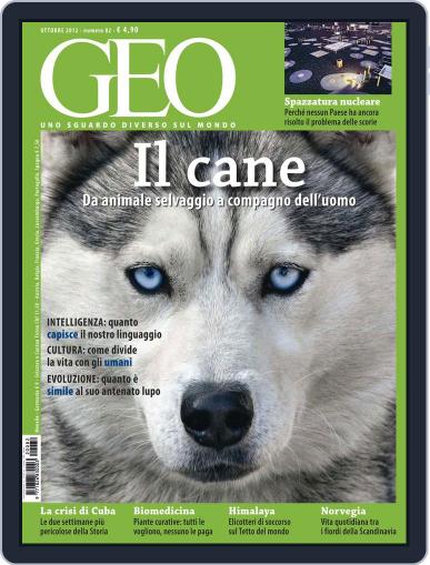 Geo Italia October 1st, 2012 Digital Back Issue Cover
