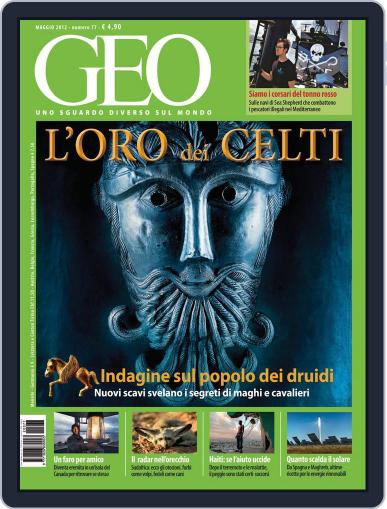 Geo Italia May 1st, 2012 Digital Back Issue Cover