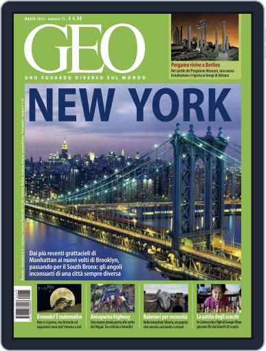 Geo Italia February 21st, 2012 Digital Back Issue Cover