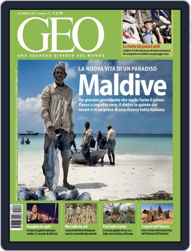 Geo Italia November 23rd, 2011 Digital Back Issue Cover
