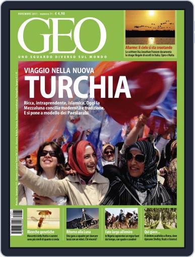 Geo Italia October 20th, 2011 Digital Back Issue Cover