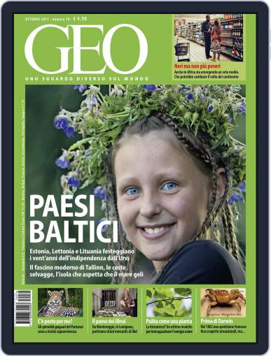 Geo Italia September 21st, 2011 Digital Back Issue Cover