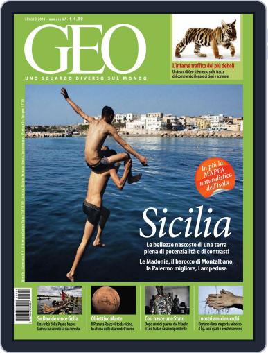 Geo Italia June 23rd, 2011 Digital Back Issue Cover