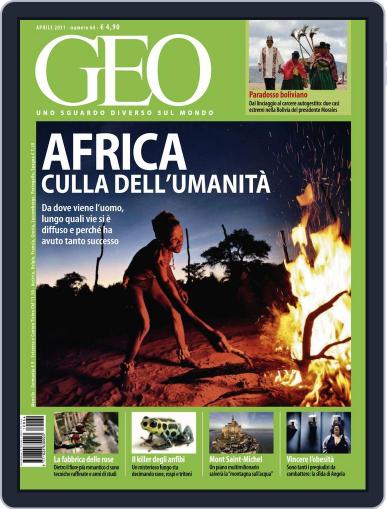 Geo Italia April 13th, 2011 Digital Back Issue Cover