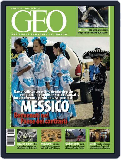 Geo Italia November 12th, 2010 Digital Back Issue Cover