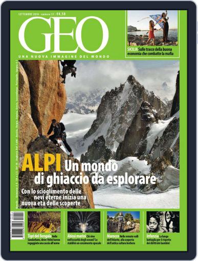 Geo Italia August 26th, 2010 Digital Back Issue Cover