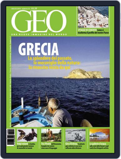 Geo Italia June 22nd, 2010 Digital Back Issue Cover