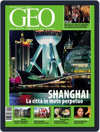 Geo Italia April 22nd, 2010 Digital Back Issue Cover