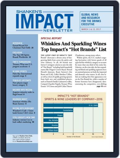 Shanken's Impact Newsletter March 1st, 2017 Digital Back Issue Cover
