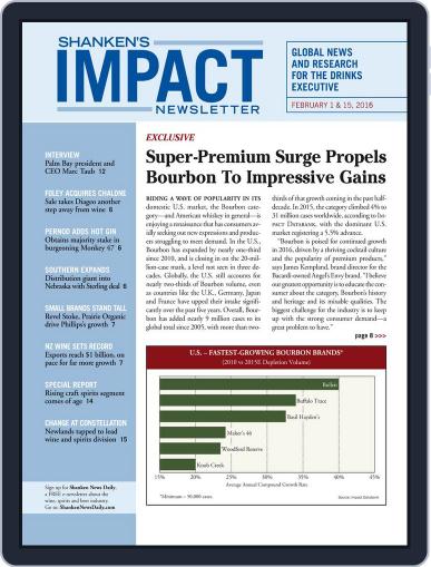 Shanken's Impact Newsletter March 3rd, 2016 Digital Back Issue Cover