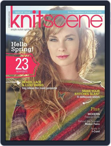 Knitscene January 23rd, 2013 Digital Back Issue Cover