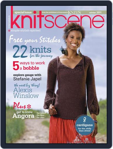 Knitscene October 27th, 2011 Digital Back Issue Cover