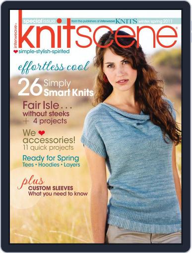 Knitscene February 2nd, 2011 Digital Back Issue Cover