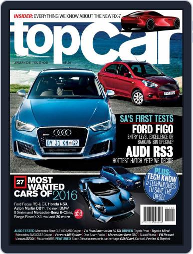 topCar January 1st, 2016 Digital Back Issue Cover