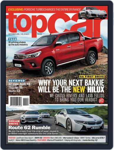 topCar November 1st, 2015 Digital Back Issue Cover