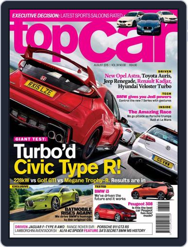 topCar August 1st, 2015 Digital Back Issue Cover